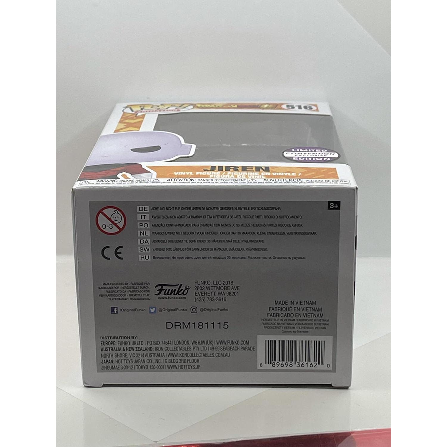 Figura Coleccionable Funko Pop Dragon Ball Z Jiren 10 cm