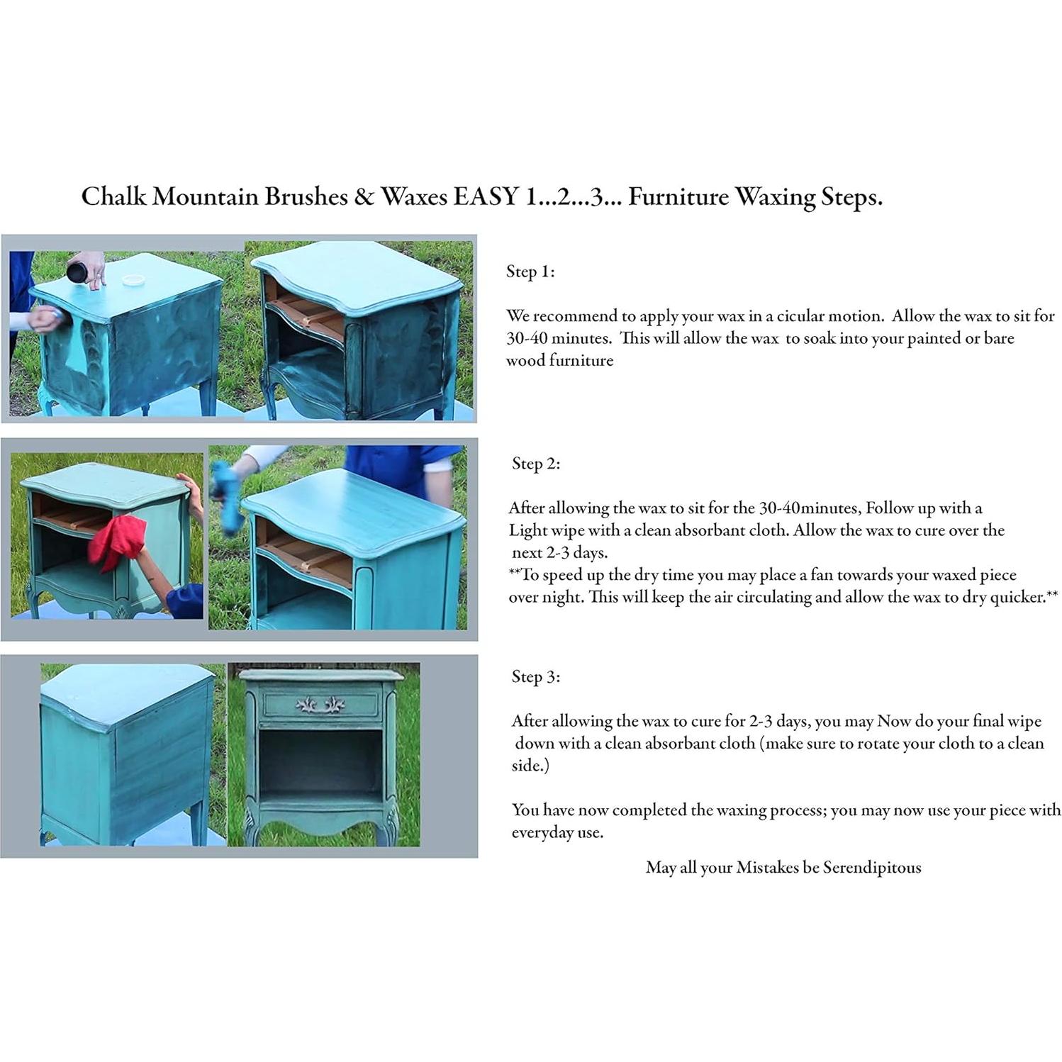 Cera para Acabado de Muebles 100% Natural Brochas Bronce 113g