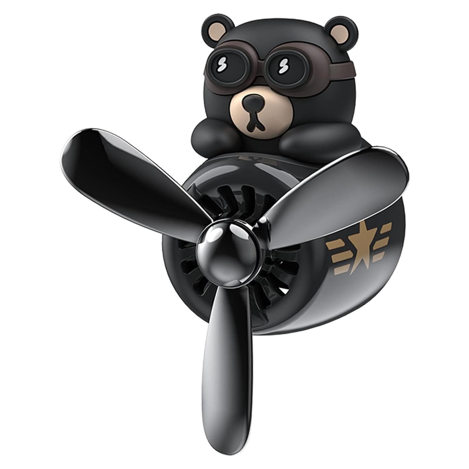 Ambientador de Aire Cacacece Oso Piloto para Automóviles