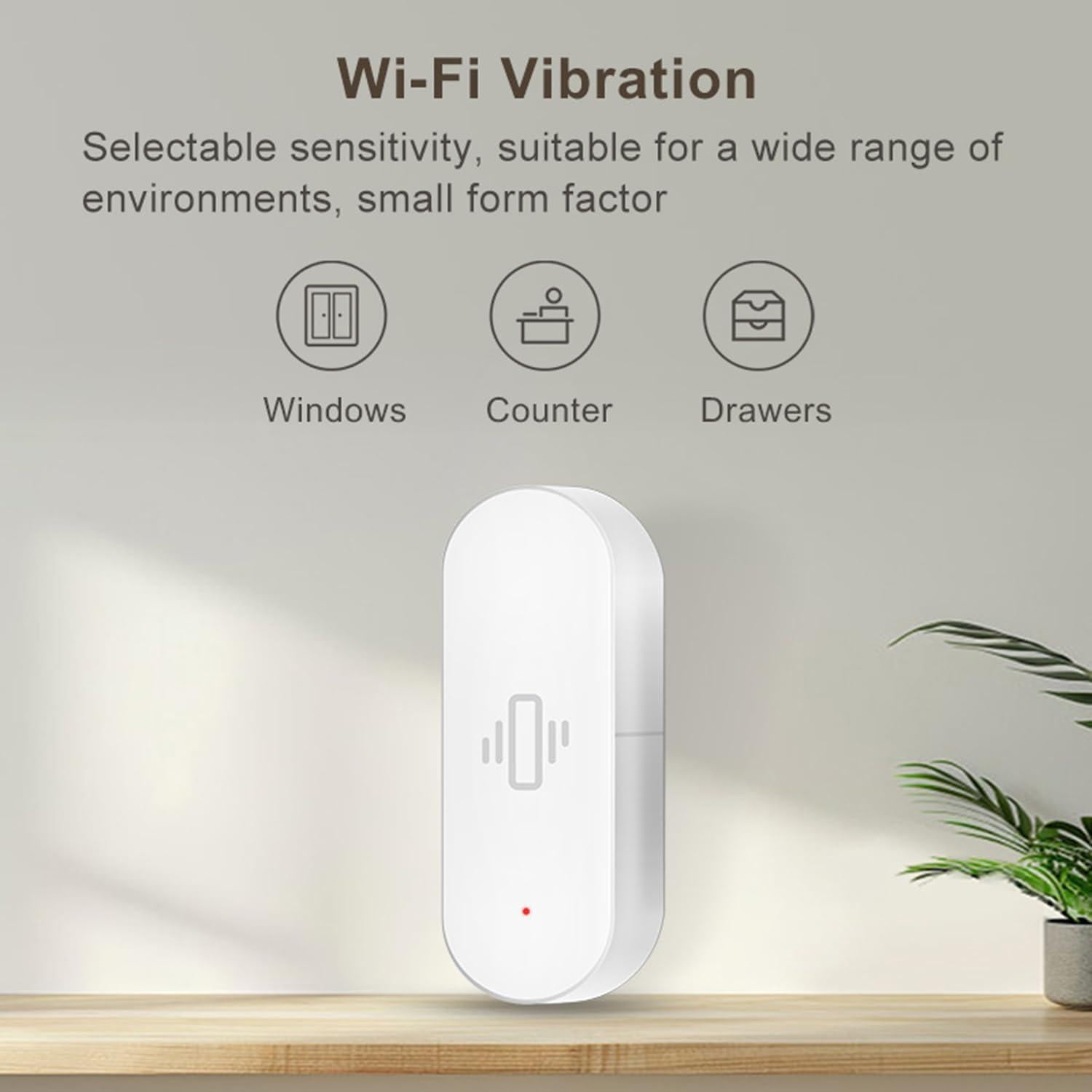 Sensor de Vibración WiFi SENCKIT con Notificaciones App