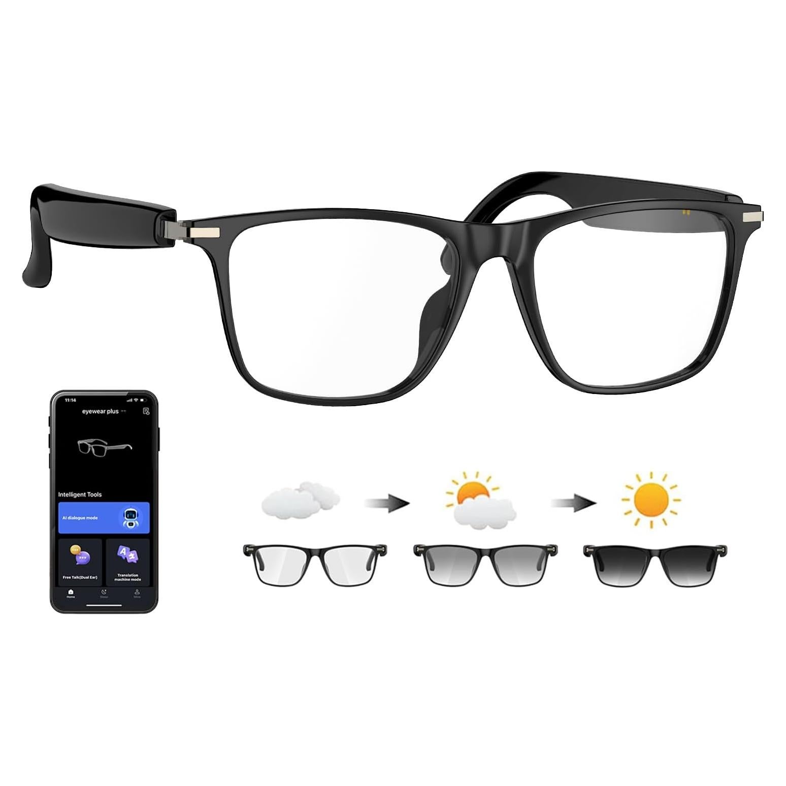 Gafas Inteligentes de Traducción Bluetooth XOOMEER M01 164 Idiomas