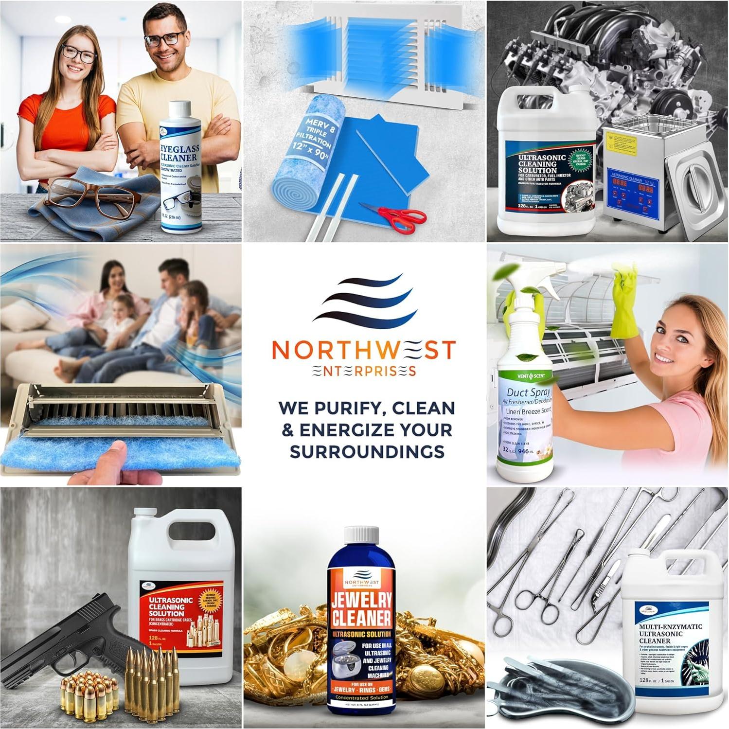 Limpiador Ultrasónico de Dentaduras Northwest 226.8g - Multiusos