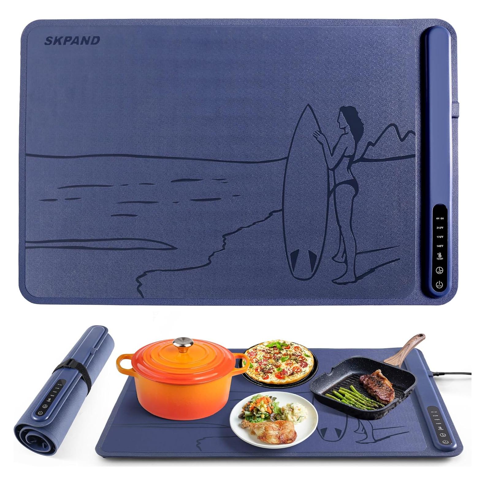 Alfombrilla Calentadora Eléctrica SKPAND 60x40 cm 3 Temperaturas