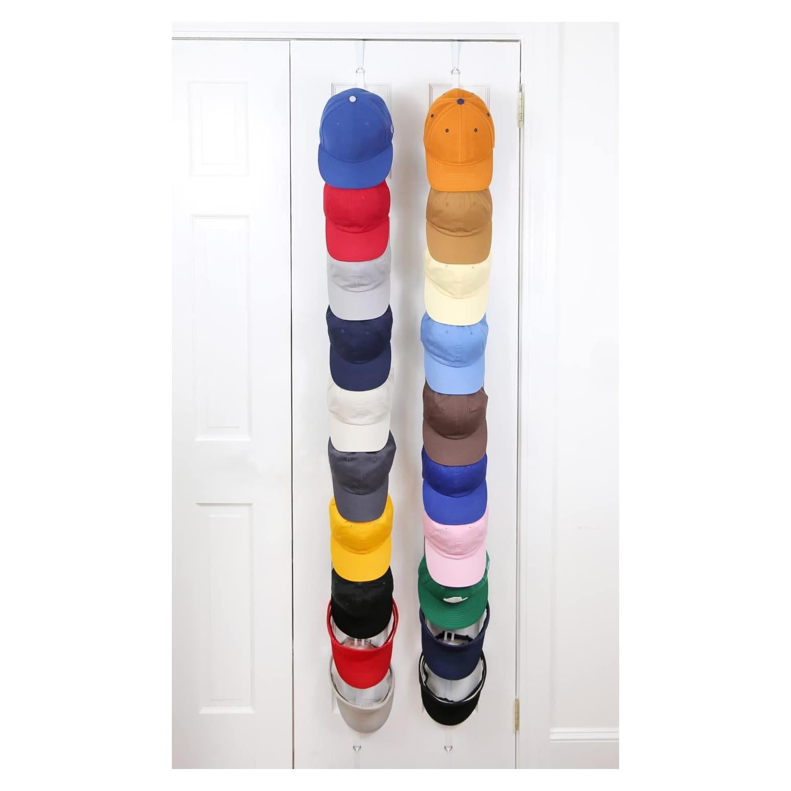 Organizador de Gorras Perfect Curve - CapRack Blanco 40 Gorras