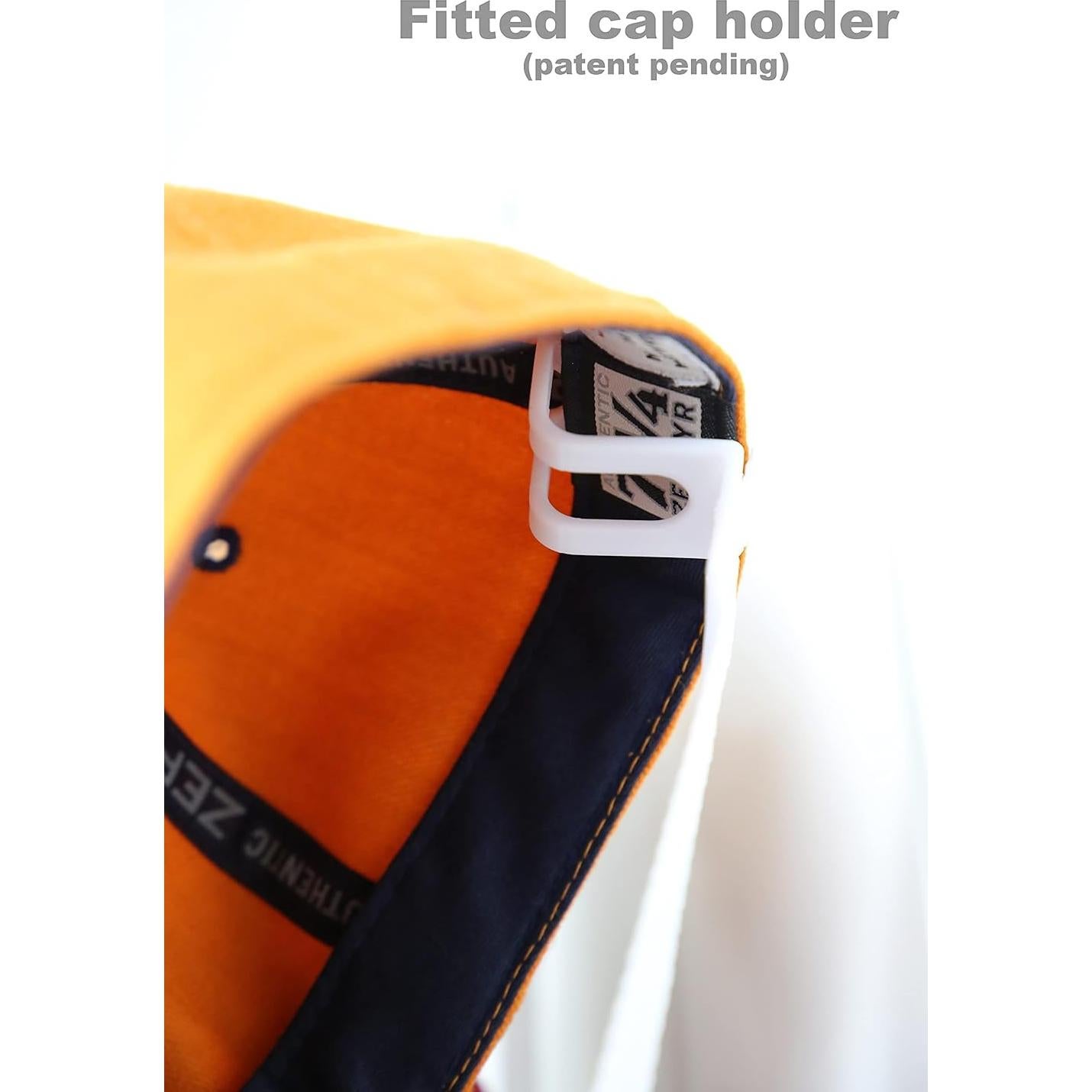 Organizador de Gorras Perfect Curve - CapRack Blanco 40 Gorras