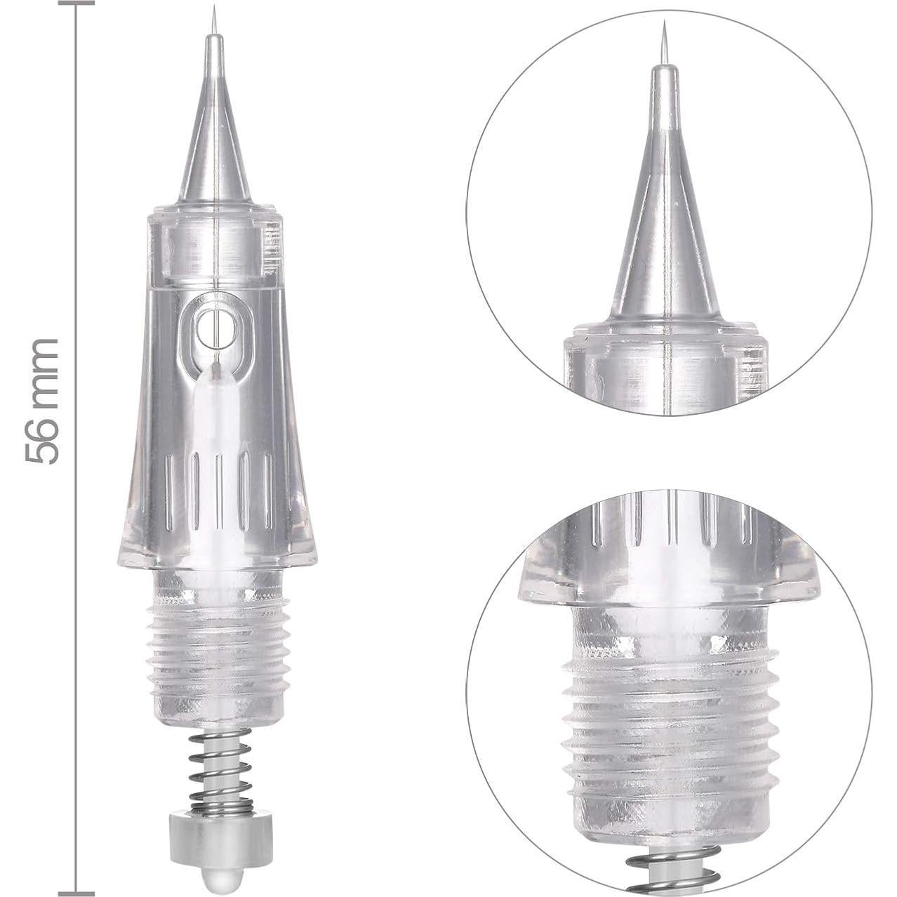 Agujas de Tatuaje Desechables CHUSE C18 1R 10 Piezas 0.35mm