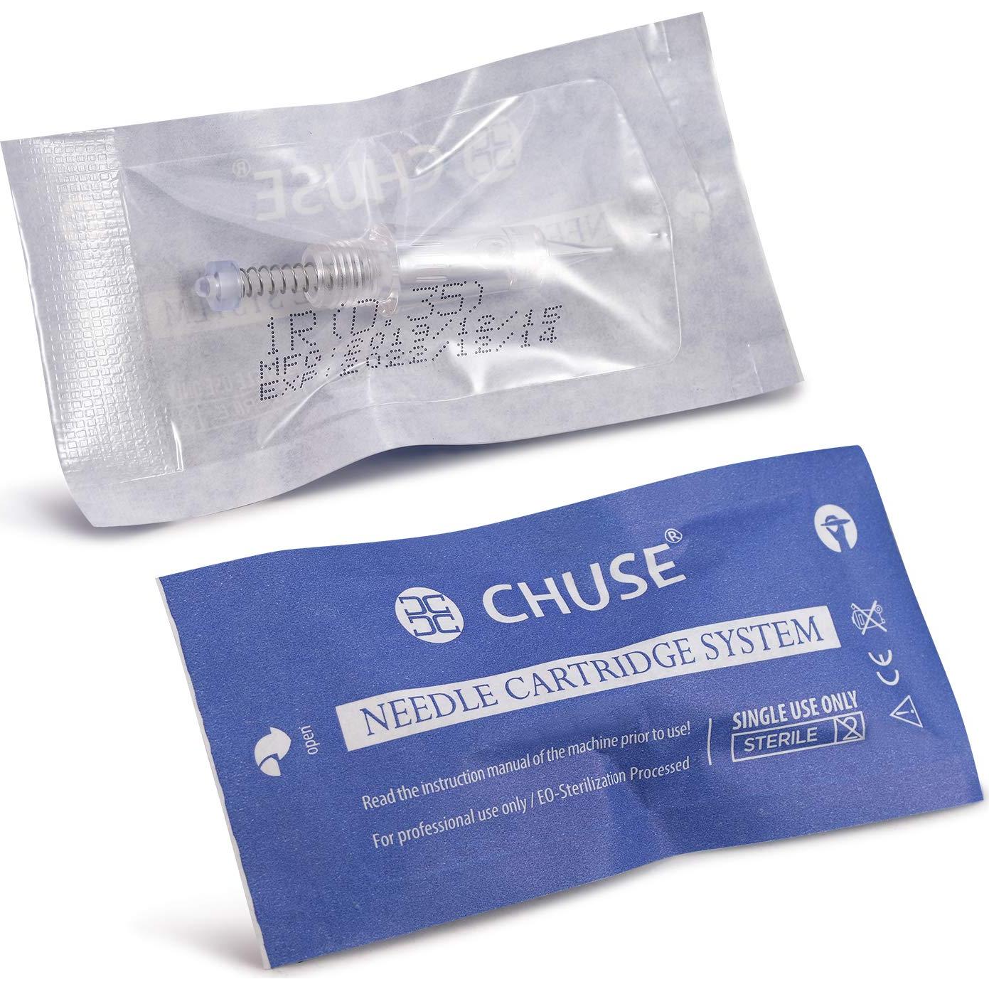 Agujas de Tatuaje Desechables CHUSE C18 1R 10 Piezas 0.35mm