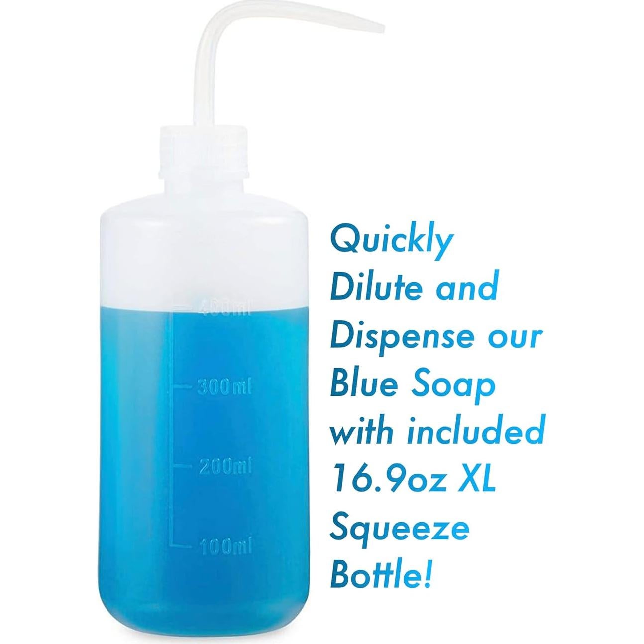 Jabón Azul Ultra Concentrado RetroDeco 500ml para Piel