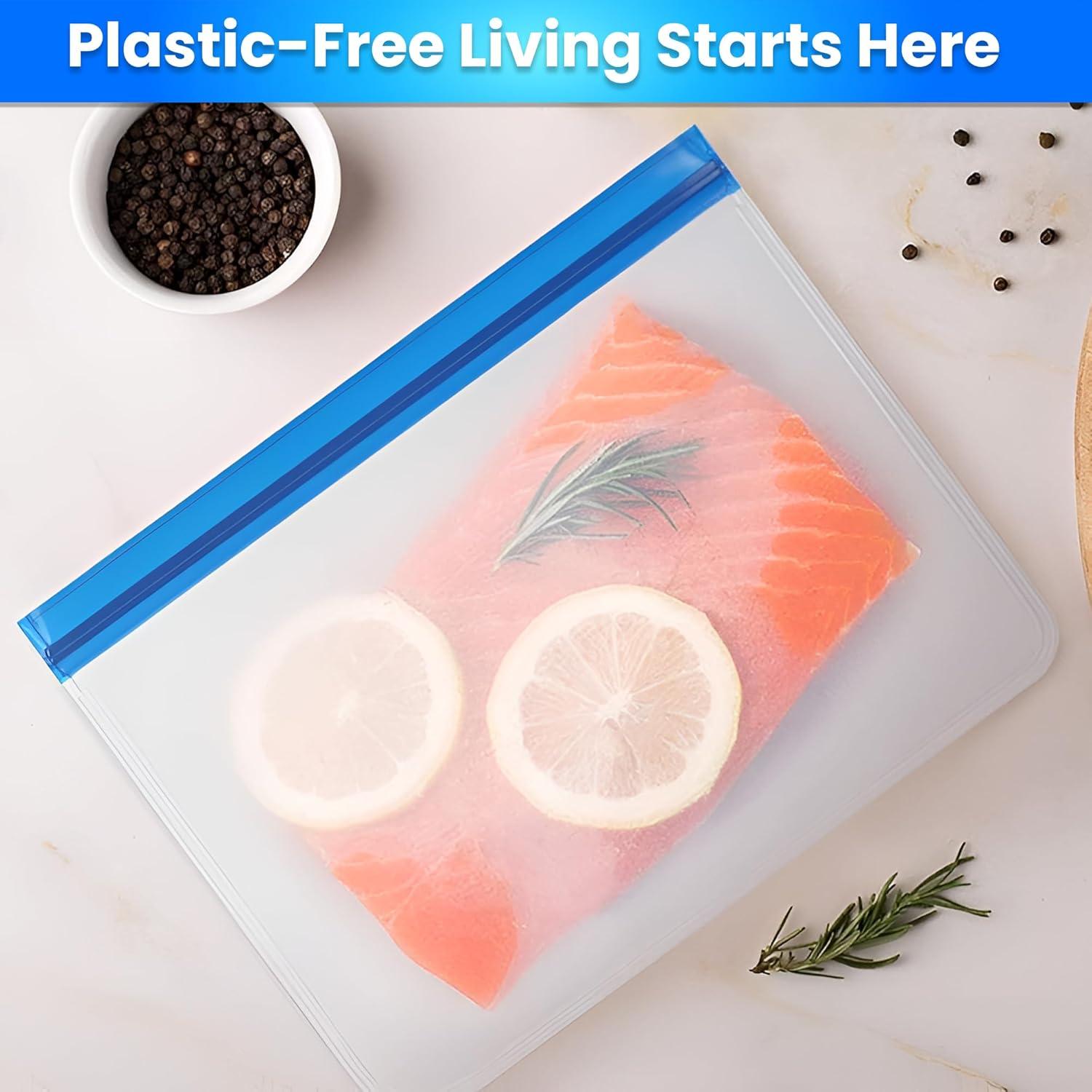 Bolsas de Almacenamiento de Snacks Genérica - 12 Piezas 17.8x12.7 cm