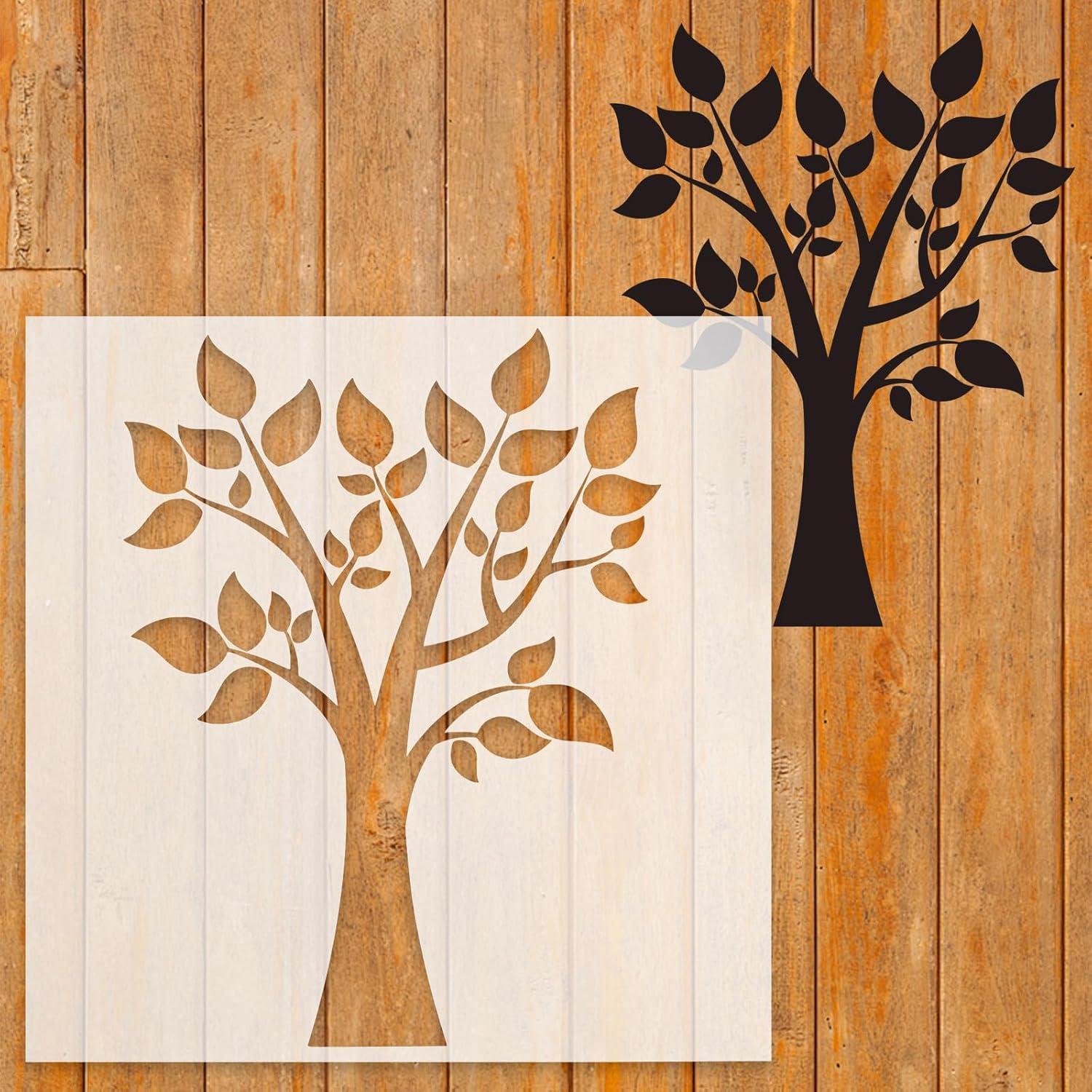 12 Hojas Plantillas Mylar 30.48x30.48cm EGOSKY Reutilizables