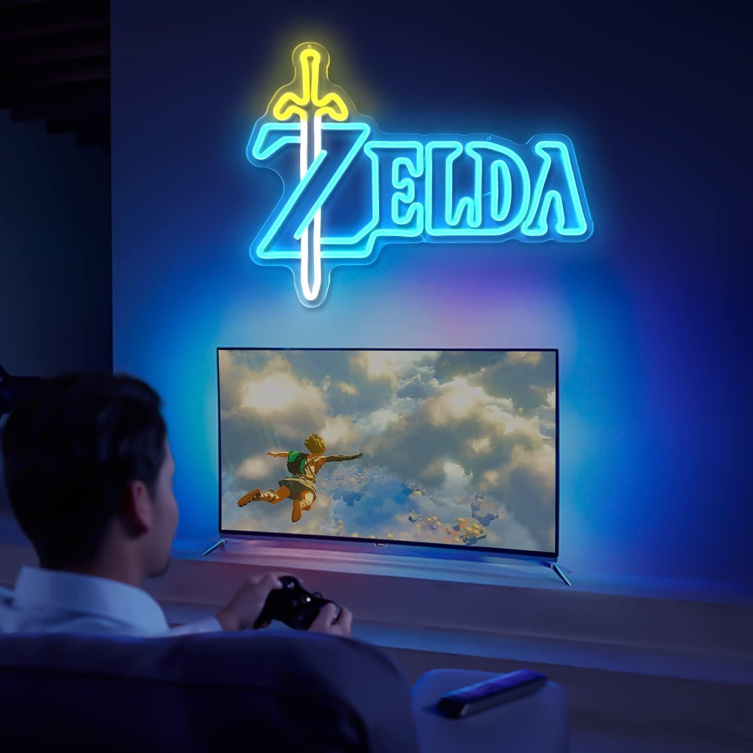 Señal de Neón LED Regulable LOZ - Decoración Pared 31.8x42.4 cm