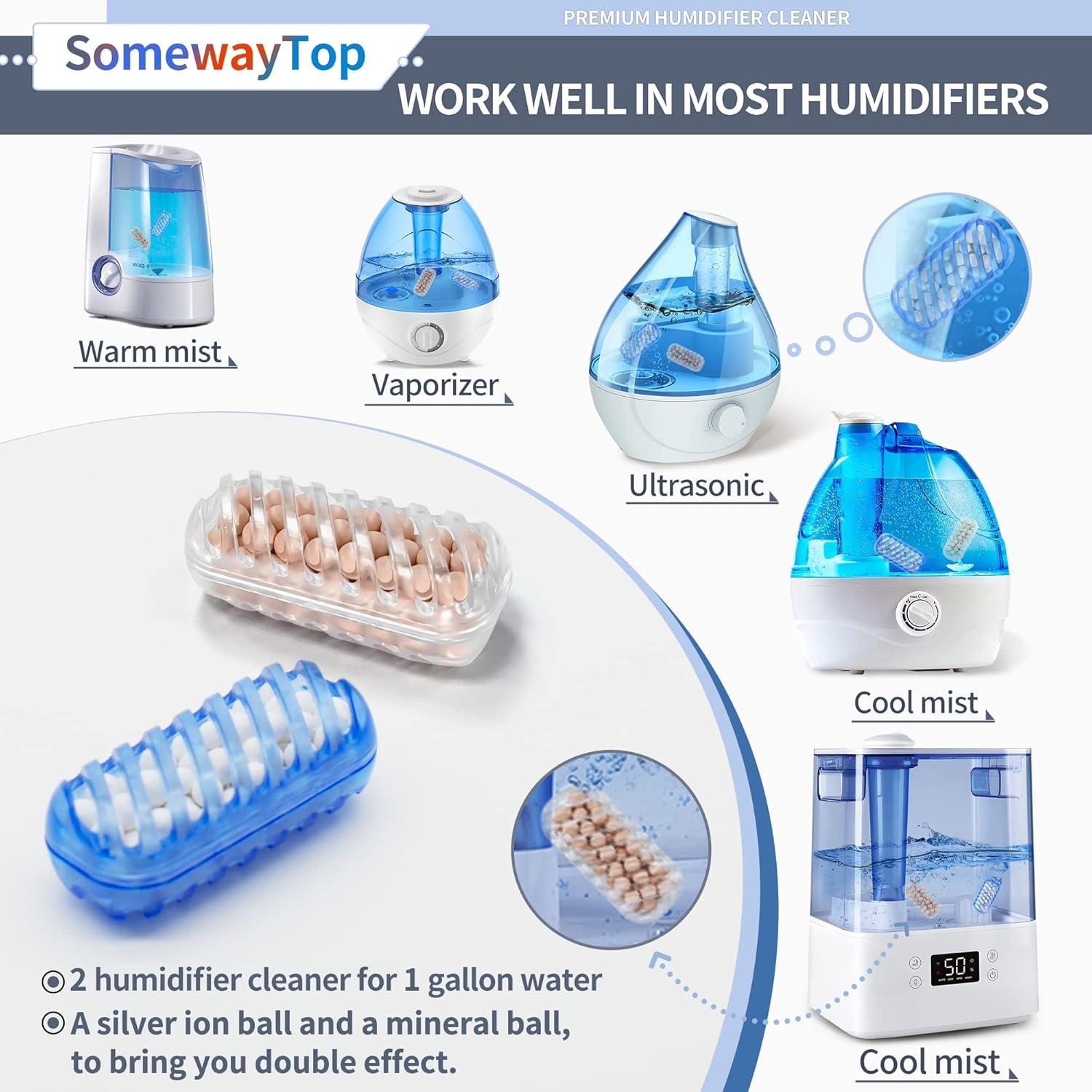 Cartucho de desmineralización SOMEWAYTOP para humidificador 20 piezas