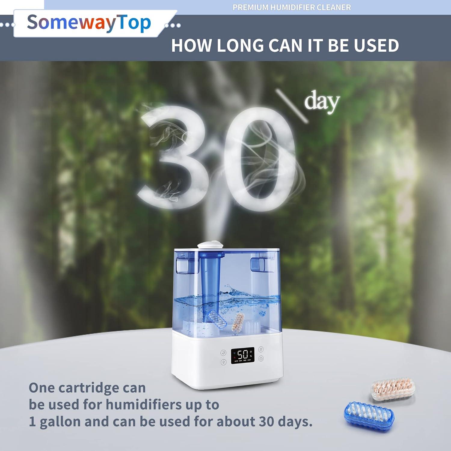 Cartucho de desmineralización SOMEWAYTOP para humidificador 20 piezas