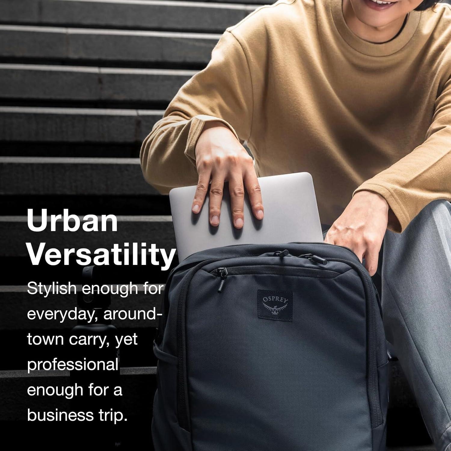 Mochila Maletín Osprey Aoede 25L Azul Antiguo para Laptop