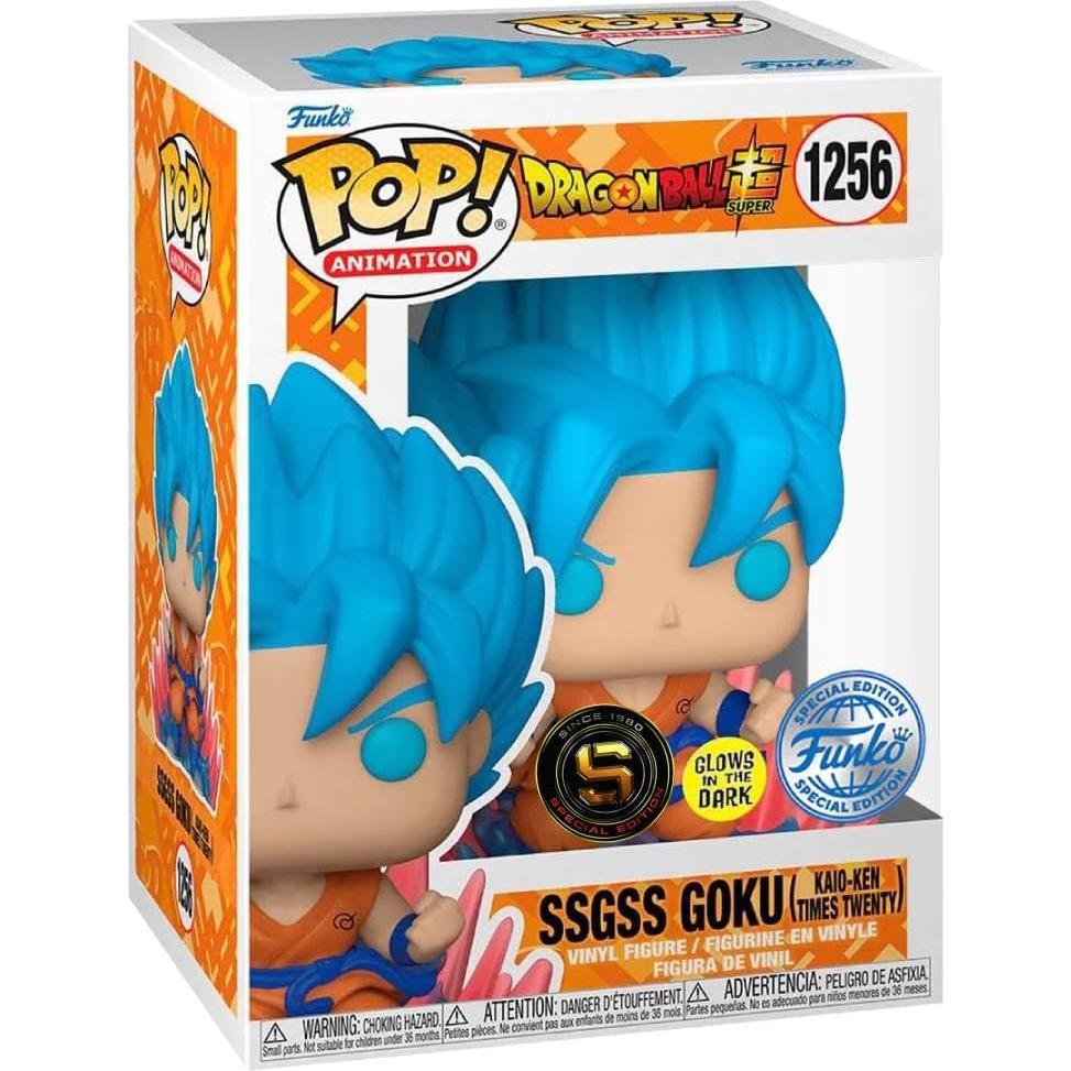 Funko Pop! Dragon Ball Super Goku SSGSS Kaio-Ken Edición Especial