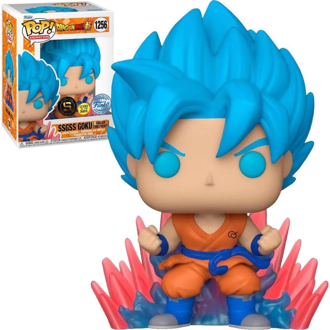 Funko Pop! Dragon Ball Super Goku SSGSS Kaio-Ken Edición Especial