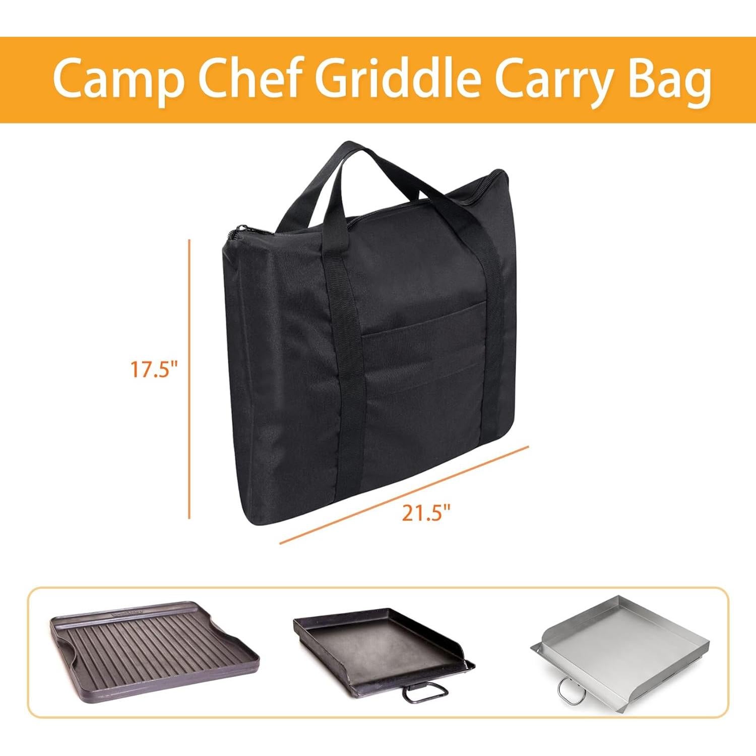 Bolsa de transporte para plancha Camp Chef 54.6 x 44.5 cm