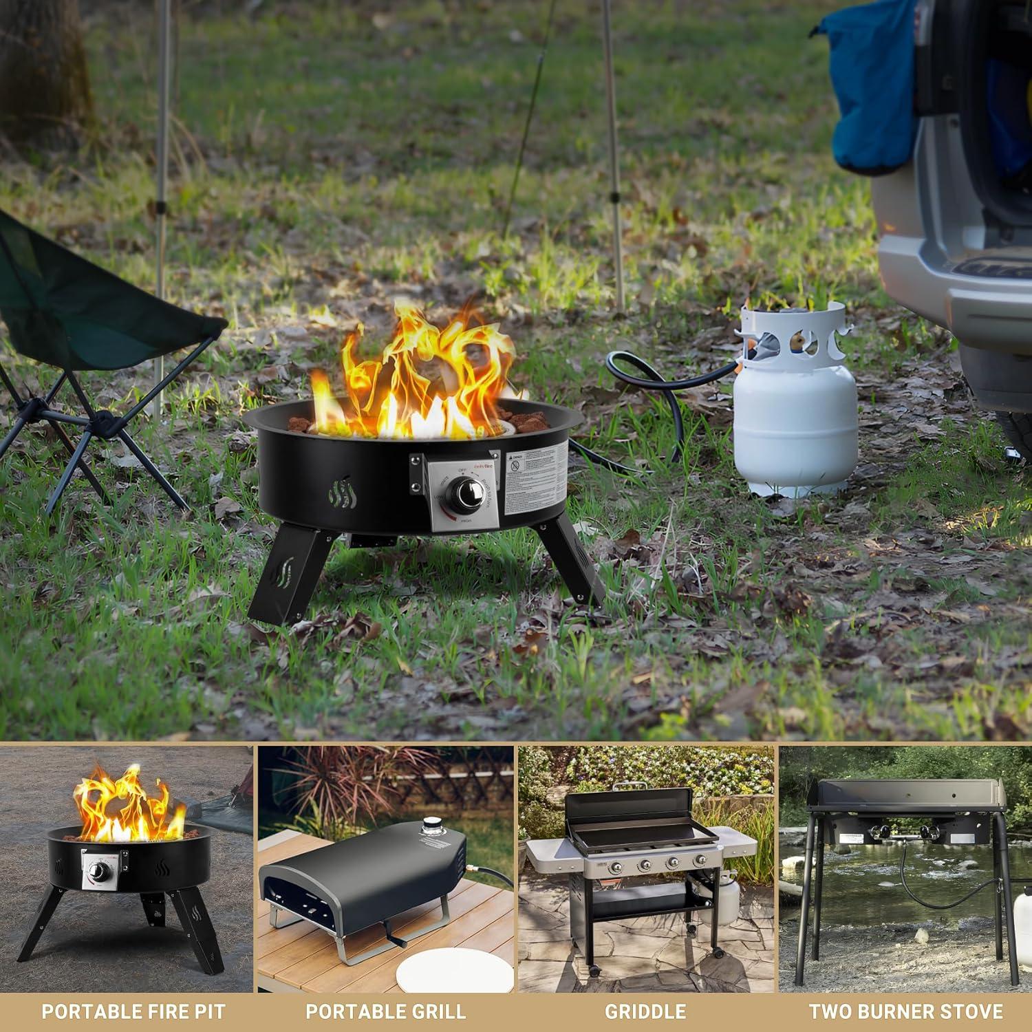 Manguera de Propano Onlyfire 3.2m con Regulador QCC1