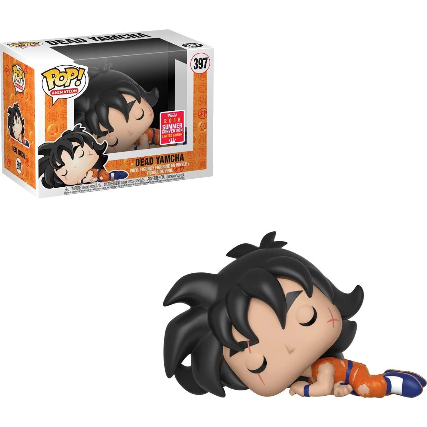Funko Pop! Animation #397 Dragon Ball Z Dead Yamcha (2018 Summer Convention Exclusive)