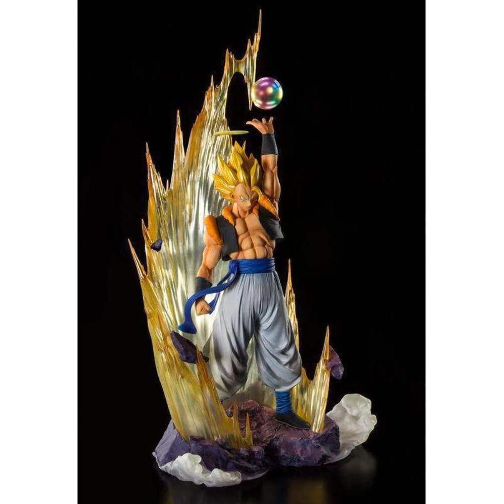 Bandai - Figurine DBZ - Super Saiyan Gogeta Fusion Reborn Figuarts Zero 28cm - 4573102608581