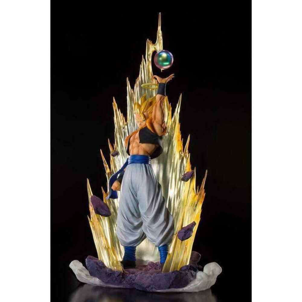 Bandai - Figurine DBZ - Super Saiyan Gogeta Fusion Reborn Figuarts Zero 28cm - 4573102608581