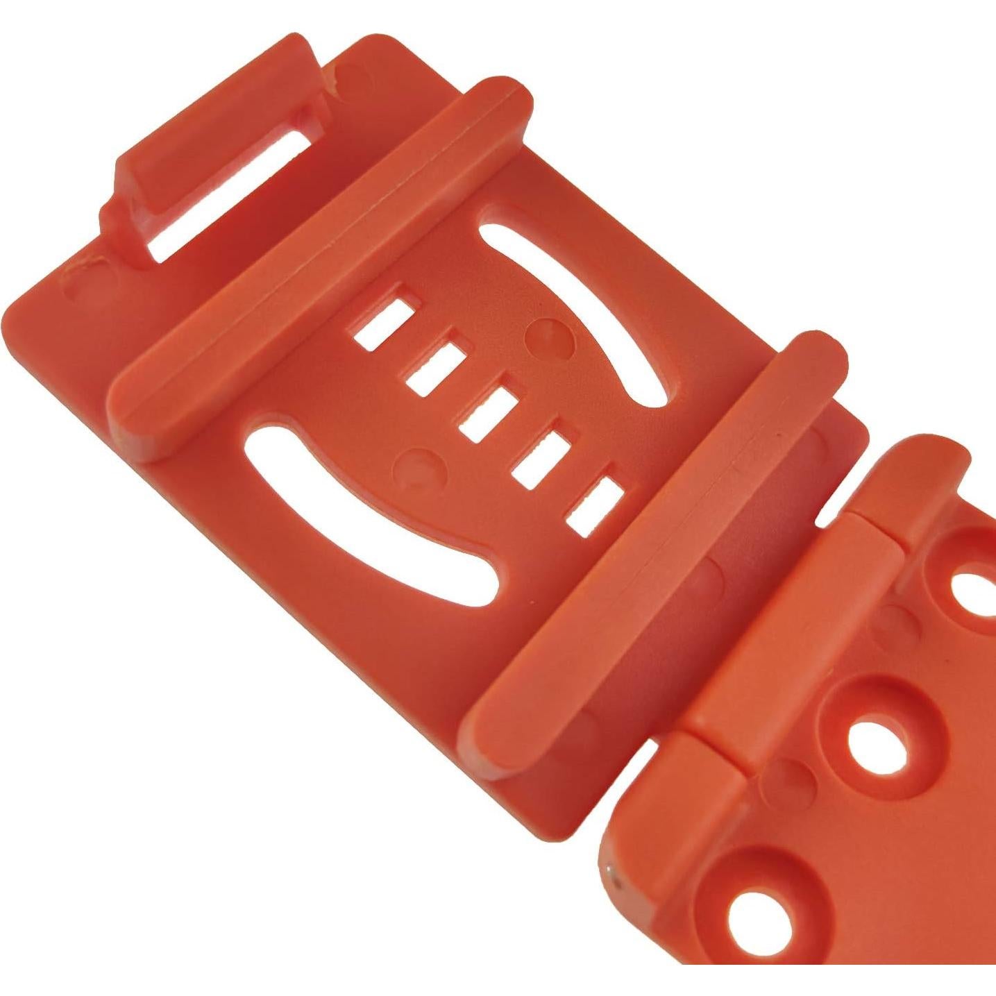 Clip de Cinturón Táctico YCYU Naranja con Bloqueo y Tornillos