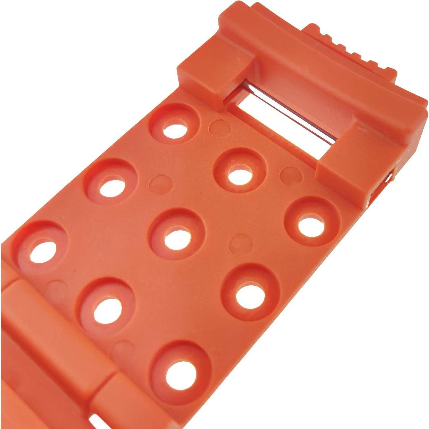 Clip de Cinturón Táctico YCYU Naranja con Bloqueo y Tornillos