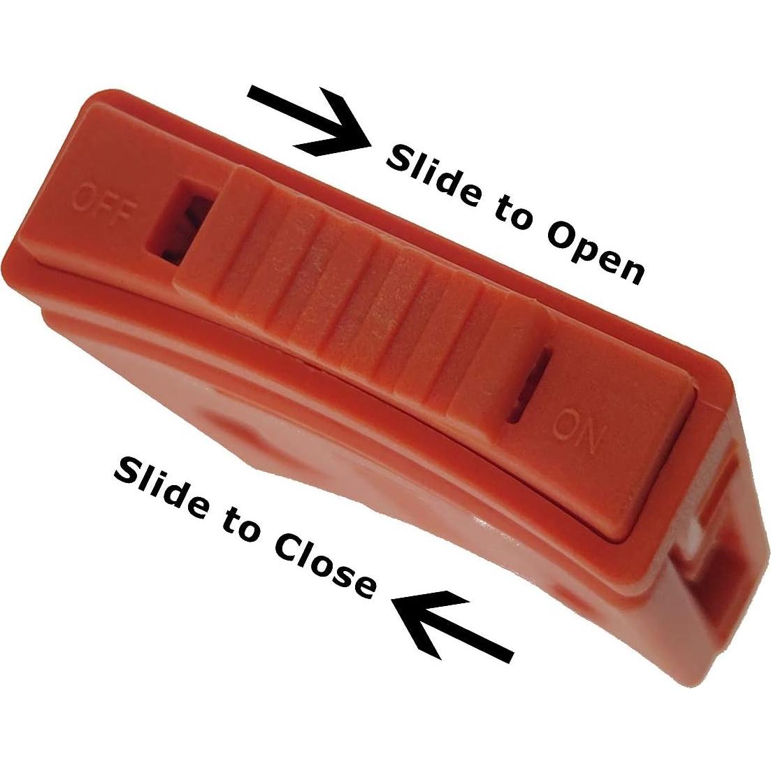 Clip de Cinturón Táctico YCYU Naranja con Bloqueo y Tornillos