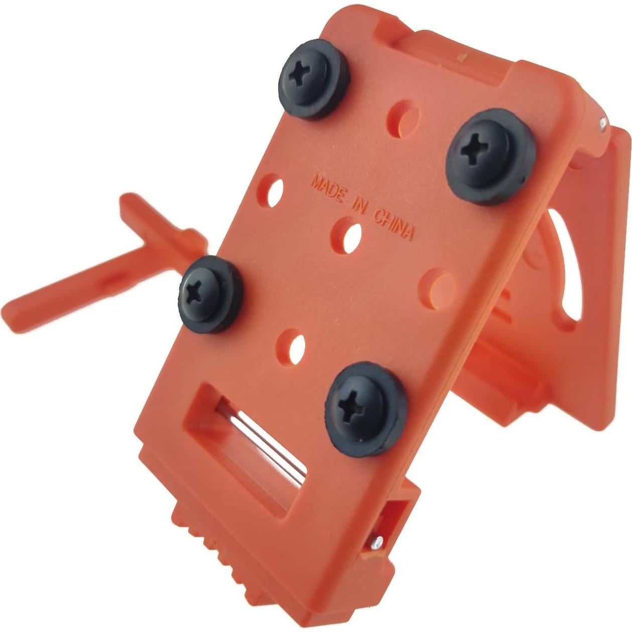 Clip de Cinturón Táctico YCYU Naranja con Bloqueo y Tornillos