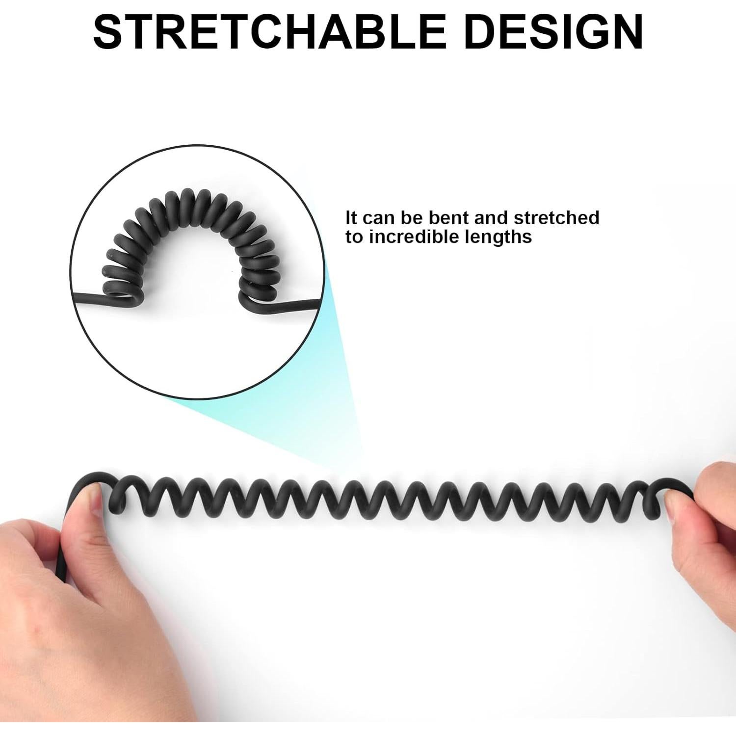 Cable de audio 3.5mm macho a macho Saipomor - Extensión 150cm