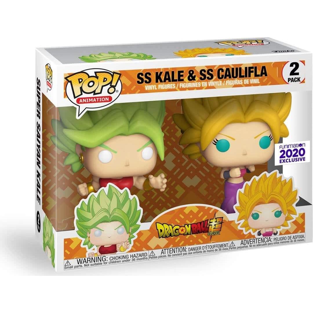 Figura de Vinilo Funko Pop! Dragon Ball Z Kale y Caulifla 9.5 cm