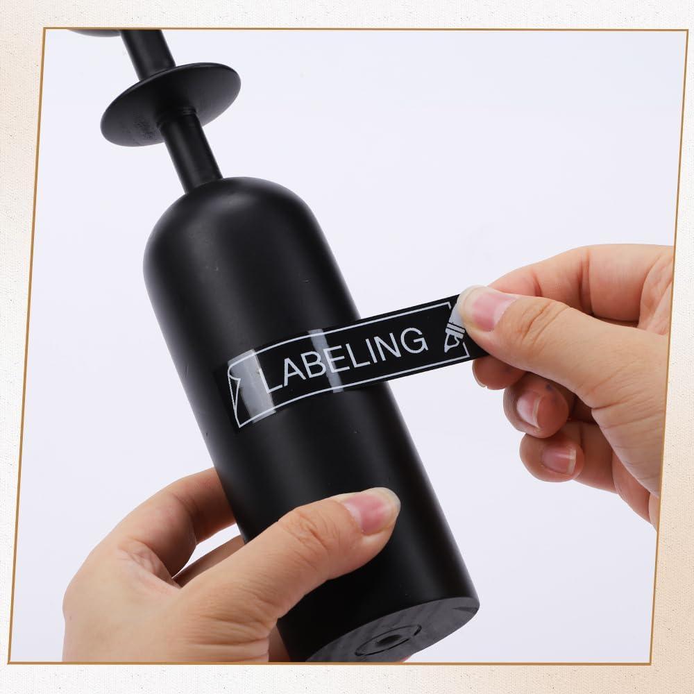 Cinta de Etiquetas Laminadas Buyalot TZe-S241 18mm 8m 4 Paquete