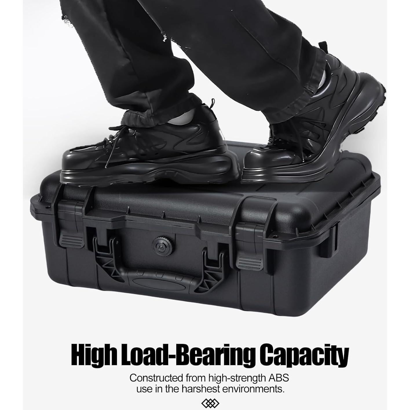 Funda rígida impermeable Moubruk 43x35x15cm con espuma personalizable