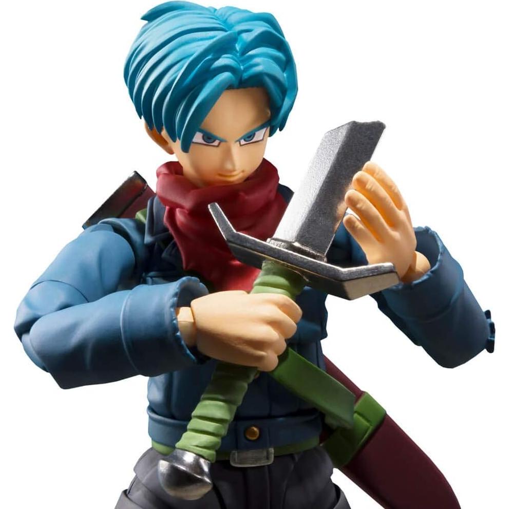 TAMASHII NATIONS Bandai S.H. Figuarts Future Trunks Dragon Ball Super Action Figure
