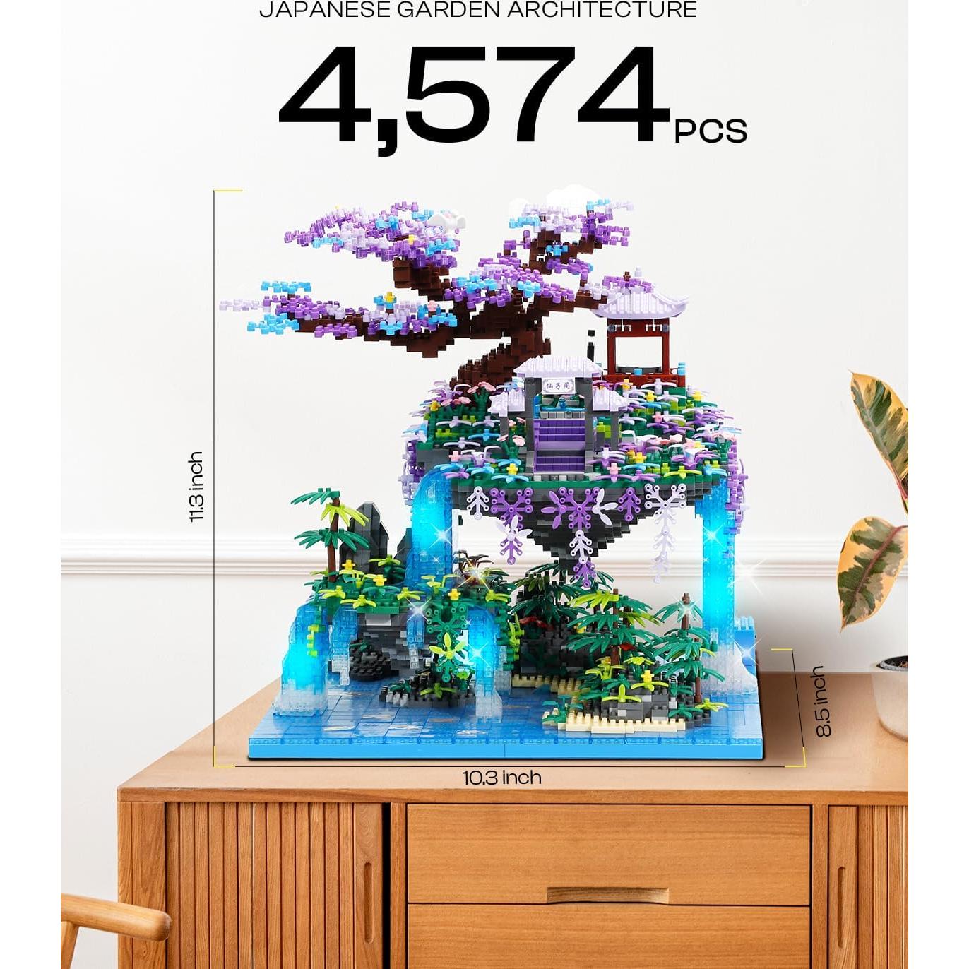 Juego de Bonsai Kimiangel Palacio de la Luna 4574 Piezas