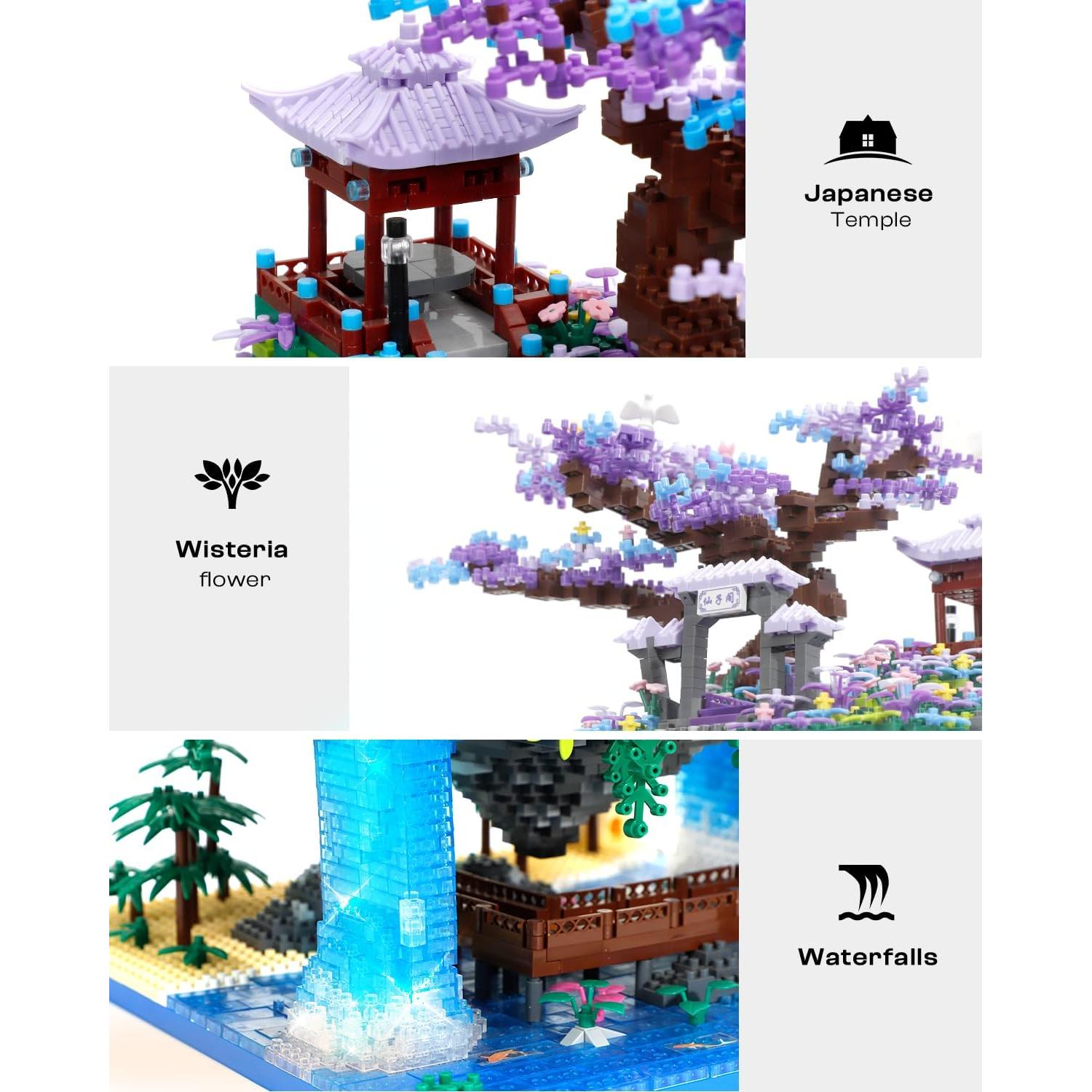 Juego de Bonsai Kimiangel Palacio de la Luna 4574 Piezas