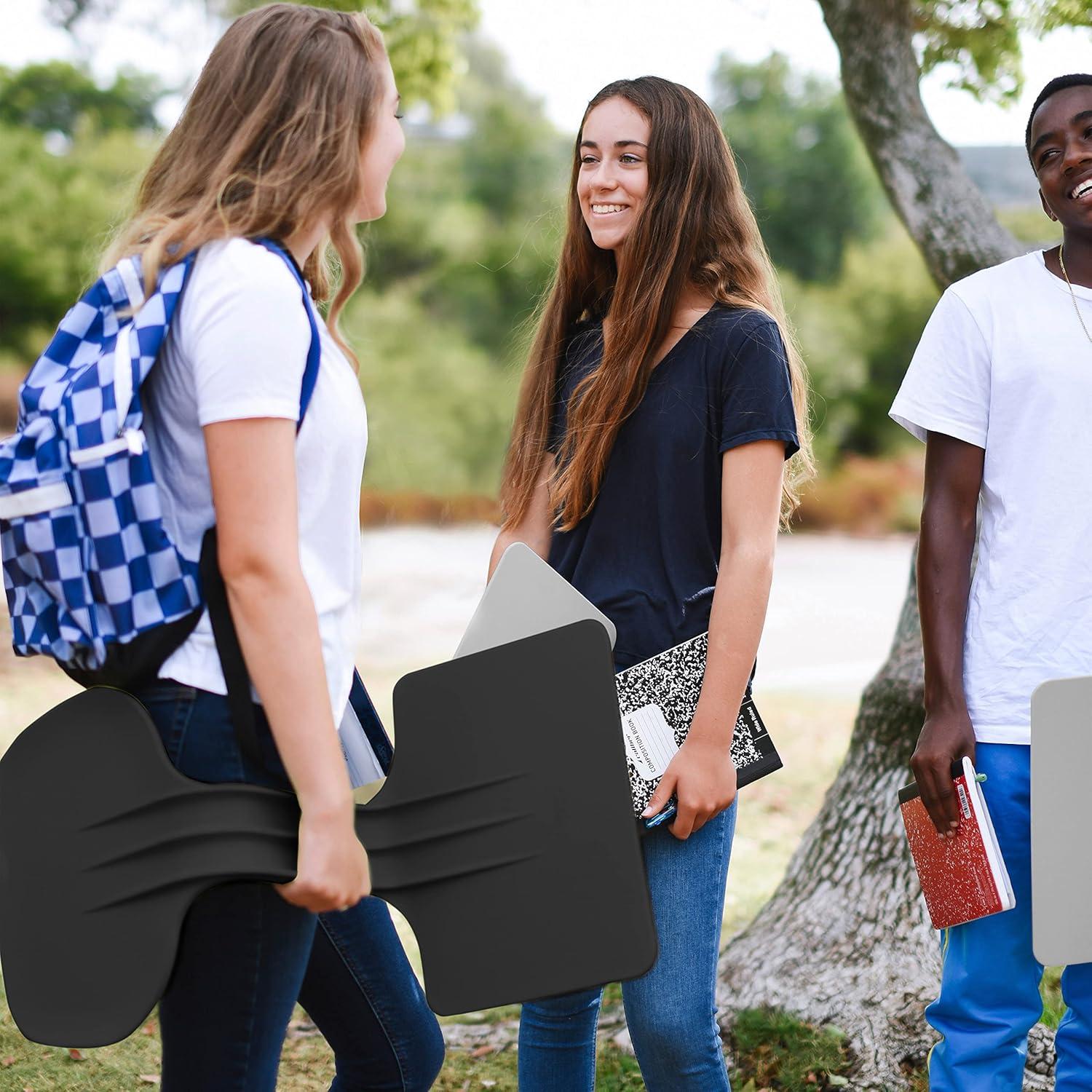 Escritorio Portátil ECR4Kids Surf Negro 61x36cm para Niños