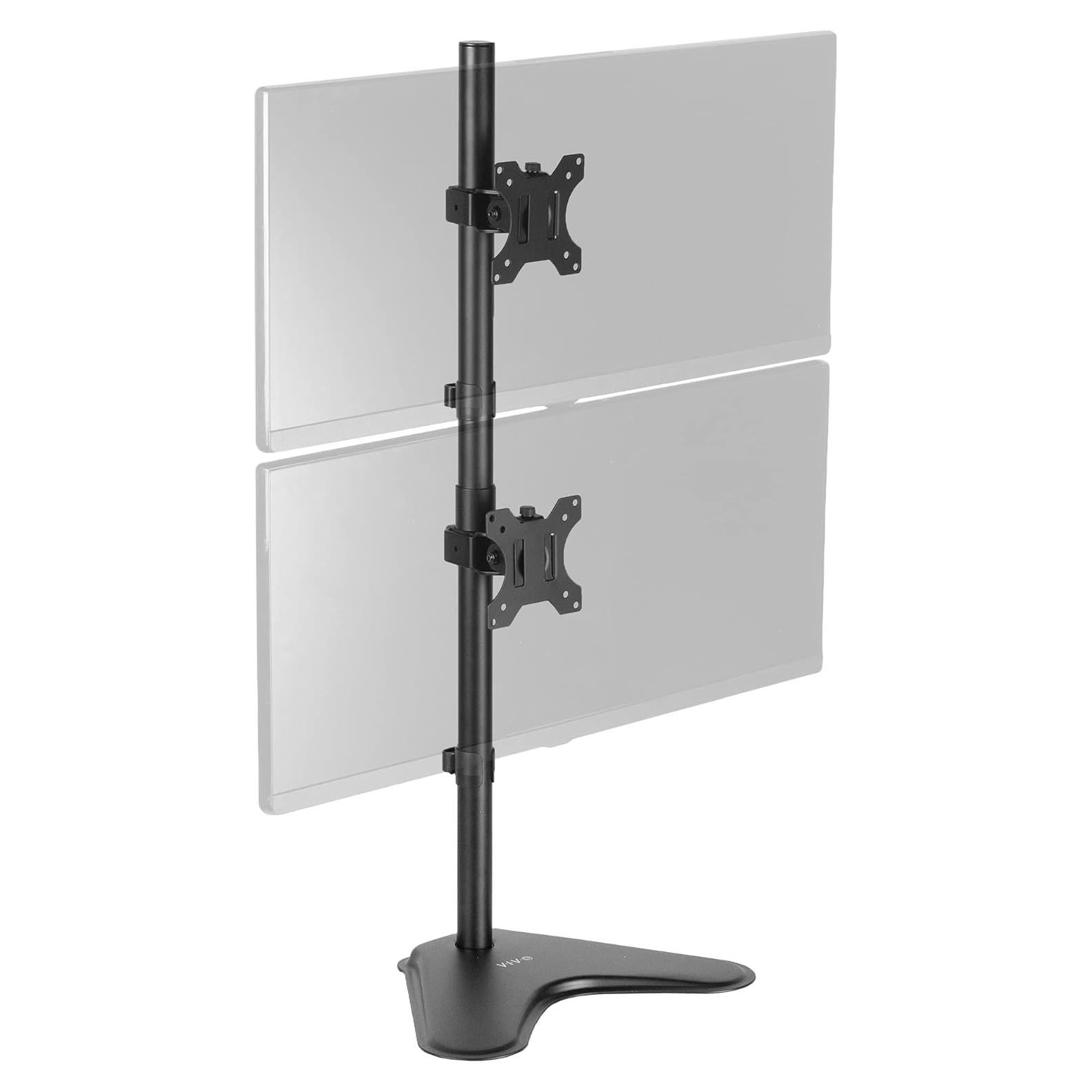 Soporte Doble para Monitor VIVO STAND-V002L, 13-34" Negro