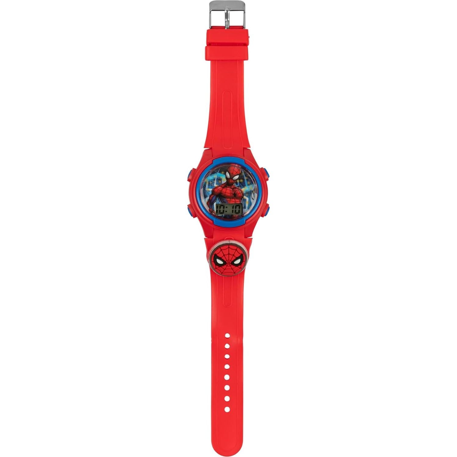 Reloj Digital Spider-Man Accutime para Niños - Rojo