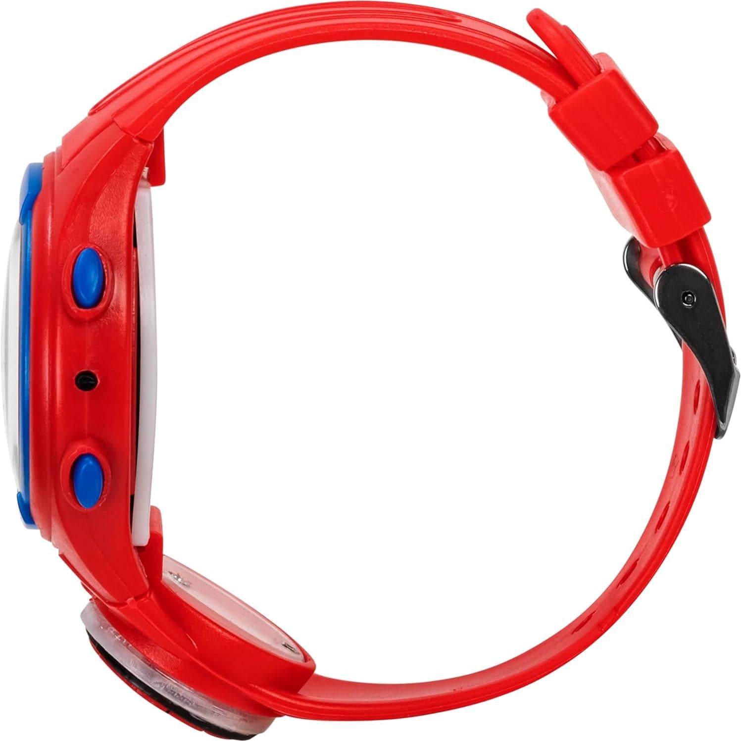 Reloj Digital Spider-Man Accutime para Niños - Rojo