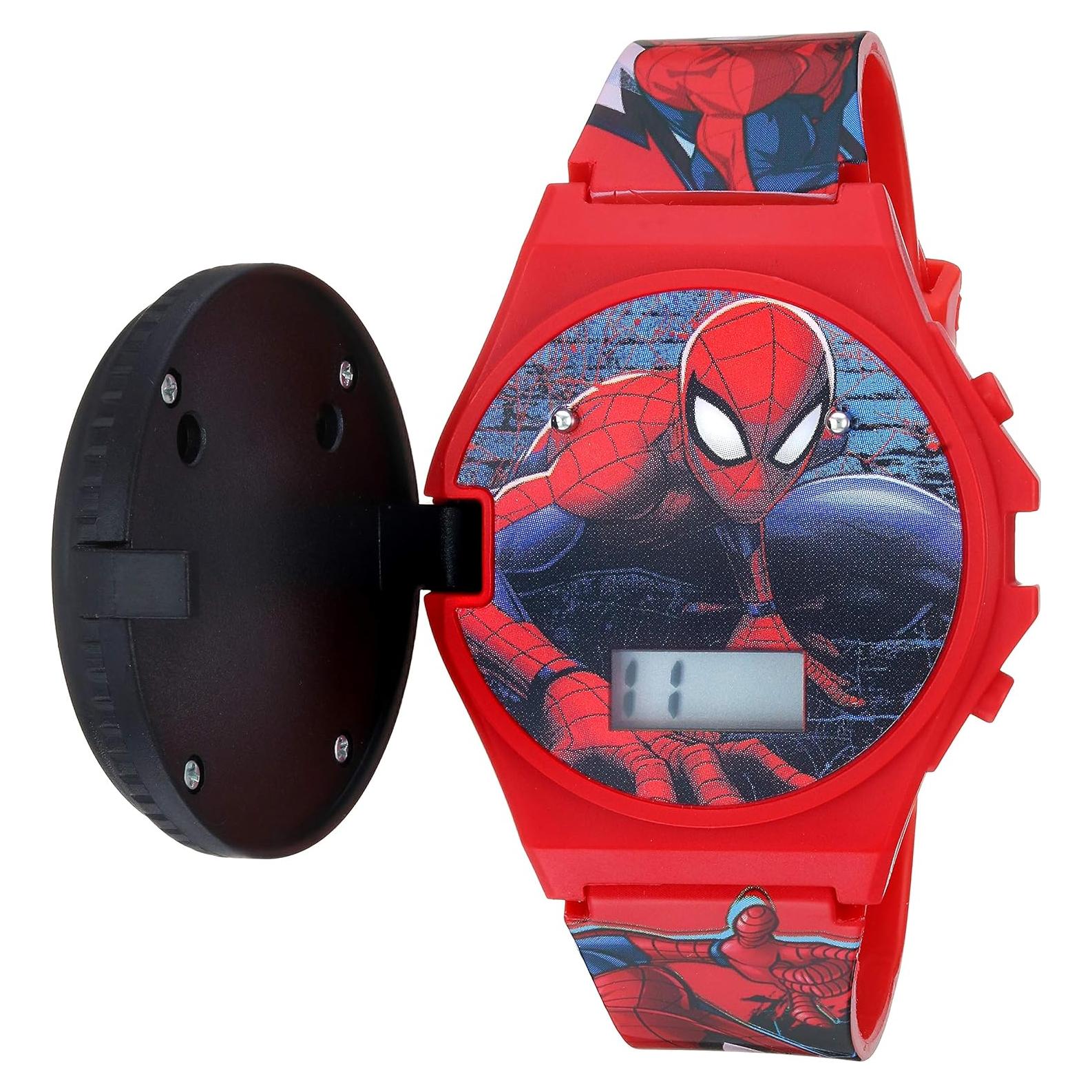 Reloj Digital Spider-Man para Niños - Correa Ajustable