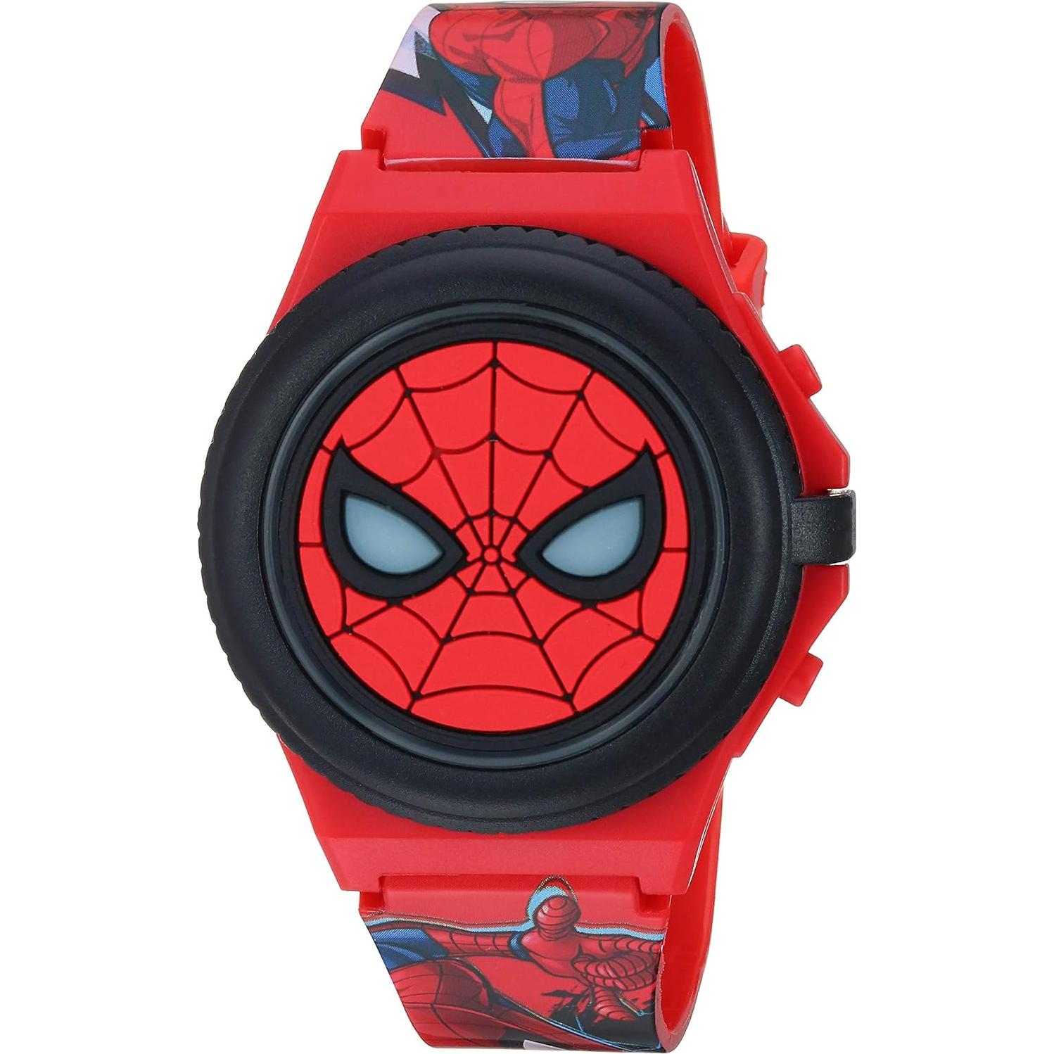 Reloj Digital Spider-Man para Niños - Correa Ajustable