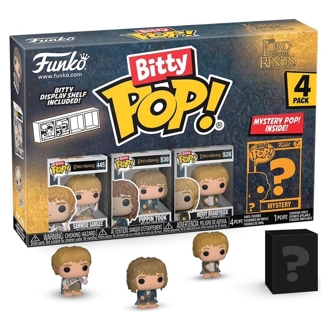 Funko Bitty POP! El Señor de los Anillos - Samwise - 4 Figuras