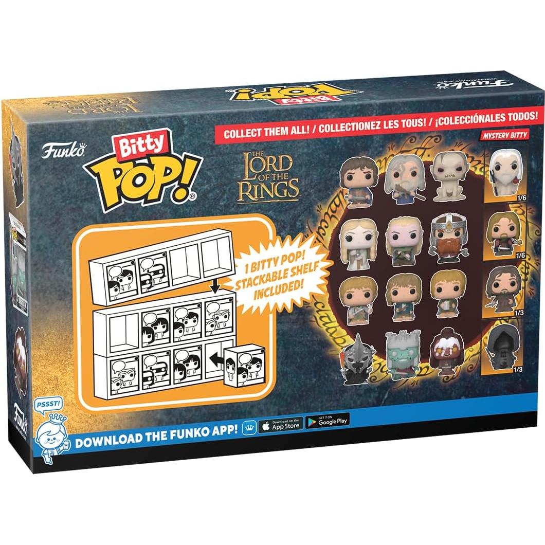 Funko Bitty POP! El Señor de los Anillos - Samwise - 4 Figuras