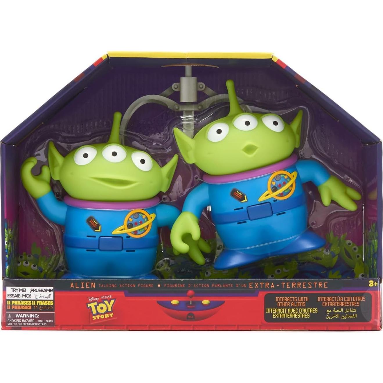 Figuras de Acción Habladoras Alienígenas Disney 10 cm Interactivas