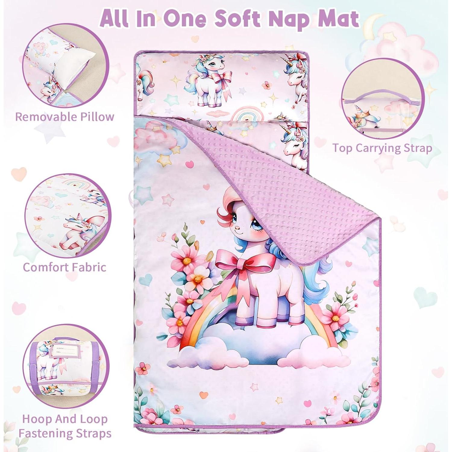 Colchoneta para Siesta HNHUAMING Extra Grande con Almohada y Manta