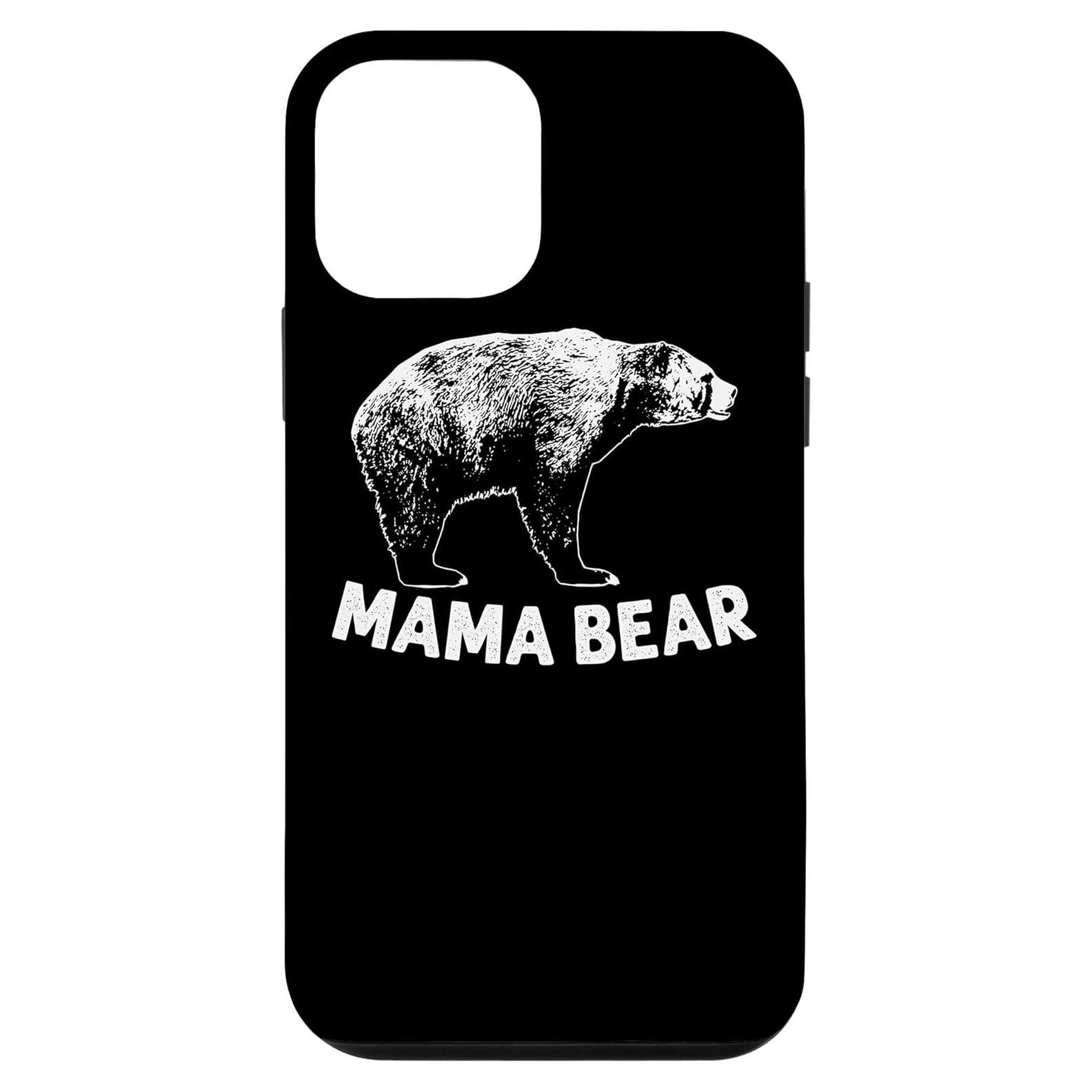 iPhone 12 mini Funny Bear For Women Mom Polar Bears Panda Sun Forest Animal Case