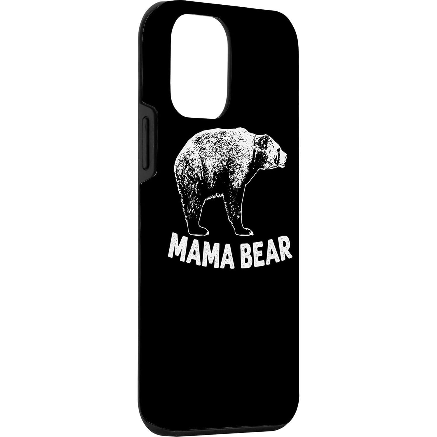 iPhone 12 mini Funny Bear For Women Mom Polar Bears Panda Sun Forest Animal Case