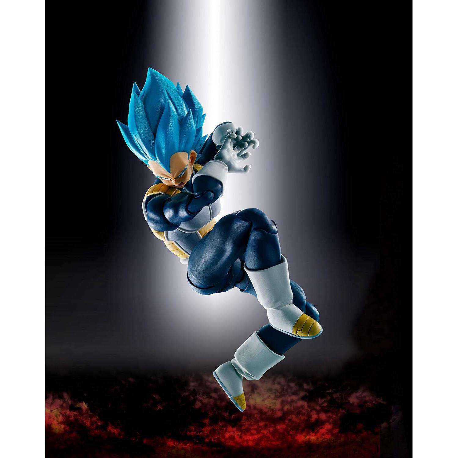 TAMASHII NATIONS Bandai S.H. Figuarts Super Saiyan God Super Saiyan Vegeta Dragon Ball Super: Broly Action Figure