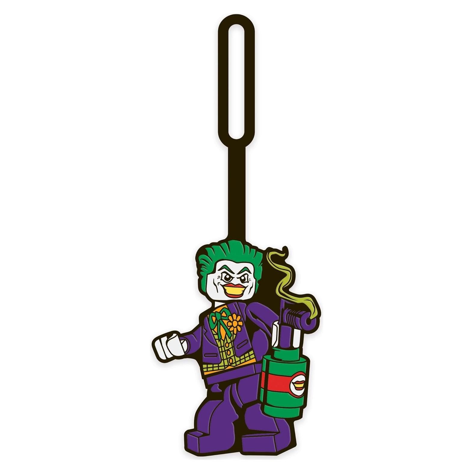 Etiqueta de Equipaje de Silicona LEGO El Joker 17.15x6.35cm